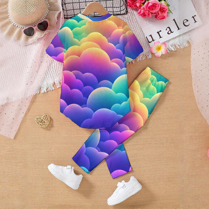 Kids' Casual Top and Pants Set