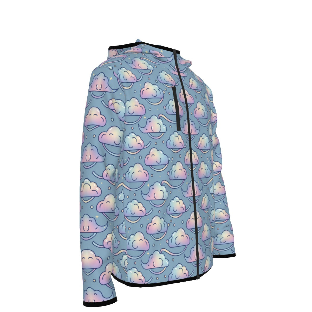 Men's Stylish Hoodie with Thumb Hole Design - view 4