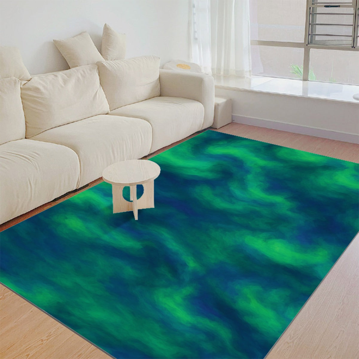 Unisex Foldable Rectangular Thickened Floor Mat