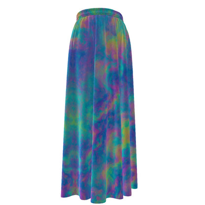 Women's Maxi Chiffon Skirts With Lining