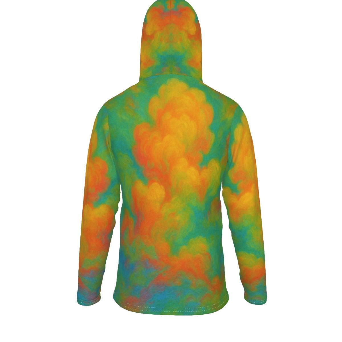 Men's Pullover Hoodie With Mask - view 2