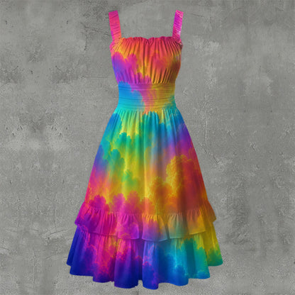 Women‘s Ruffle Hem Dress