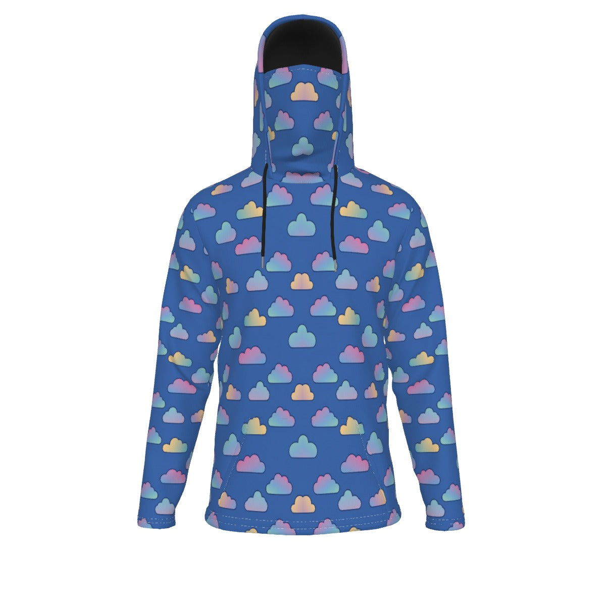 Men's Pullover Hoodie With Mask - view 1