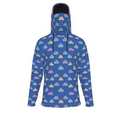 Men's Pullover Hoodie With Mask - view 1