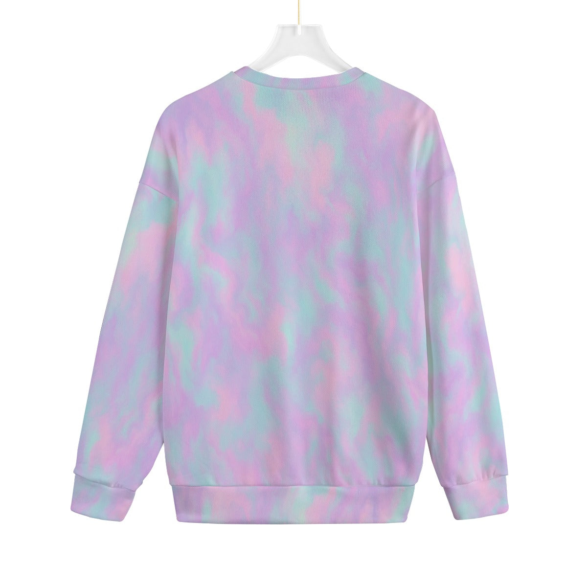 Unisex Drop-shoulder Knitted Fleece Sweater - view 2