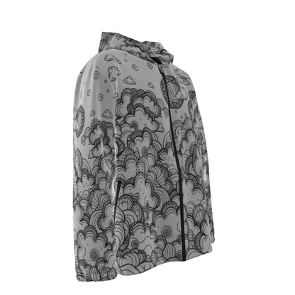 Men's Hooded Zipper Windproof Jacket