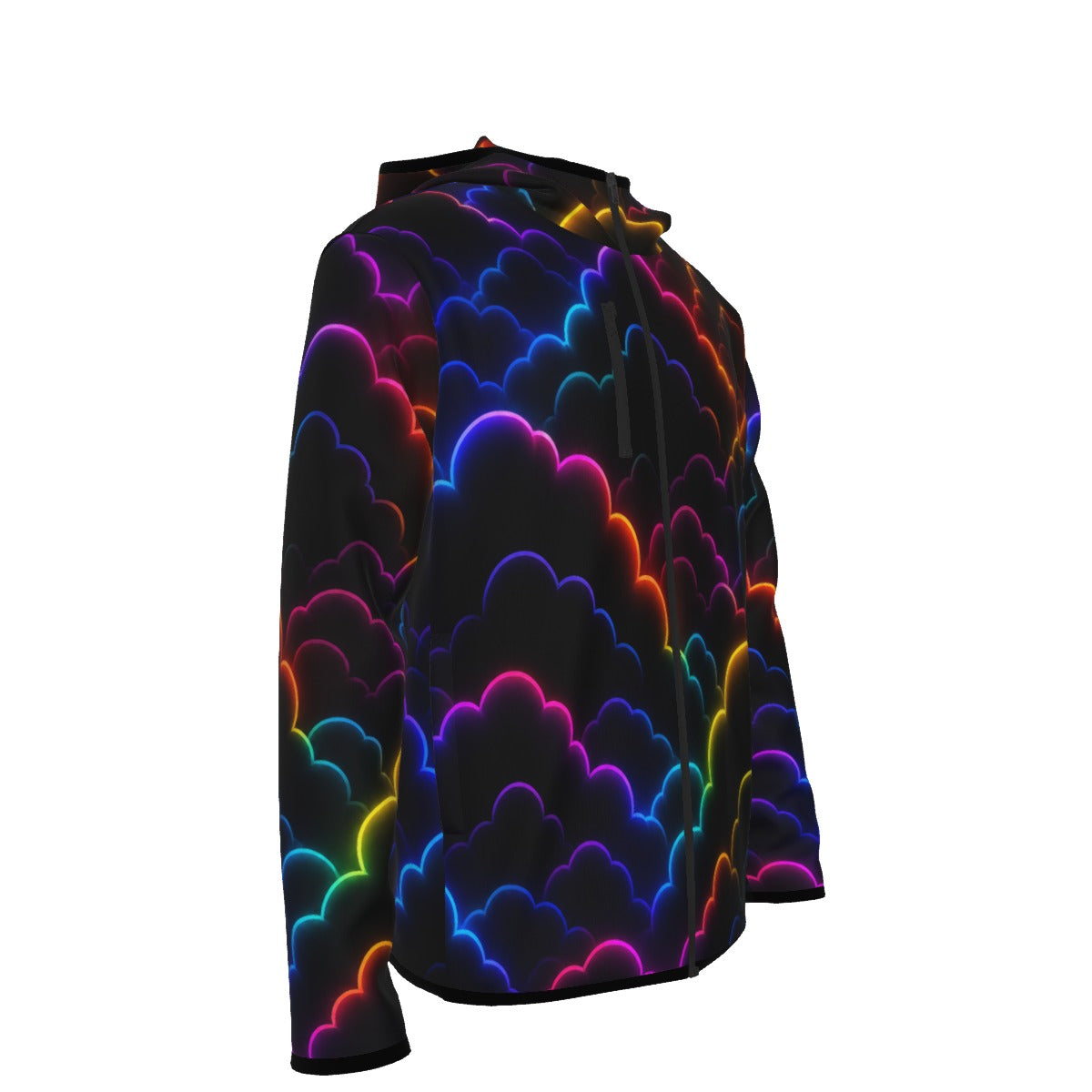 Men's Stylish Hoodie with Thumb Hole Design - view 4