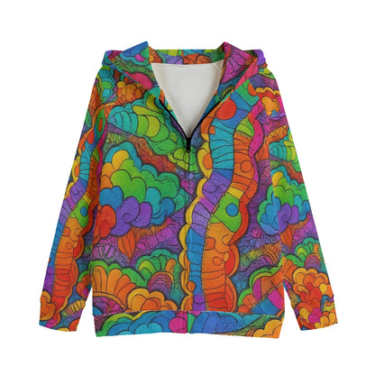 Unisex Kid's Zip Up Raglan Sleeve Hoodie | 310GSM Cotton