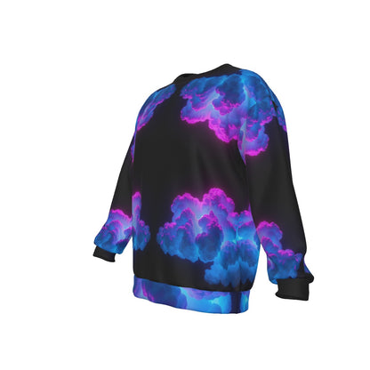 Men's Drop Shoulder Round Neck Long-Sleeved Sweatshirt