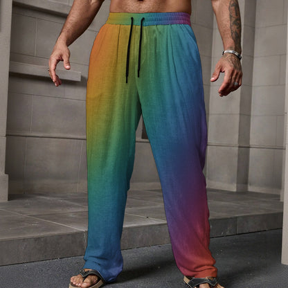 Men's Loose Casual Pants With Pocket