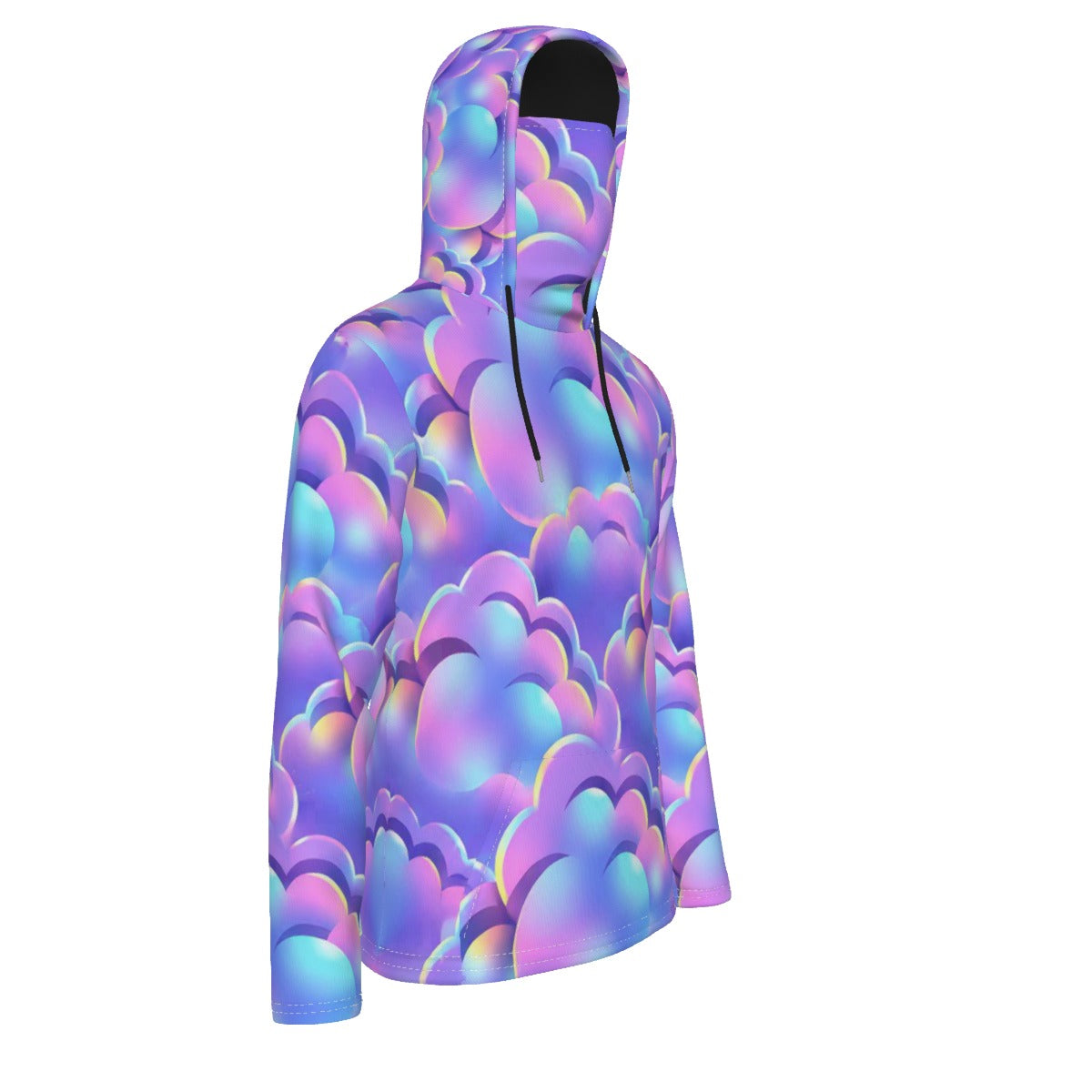 Men's Pullover Hoodie With Mask - view 4