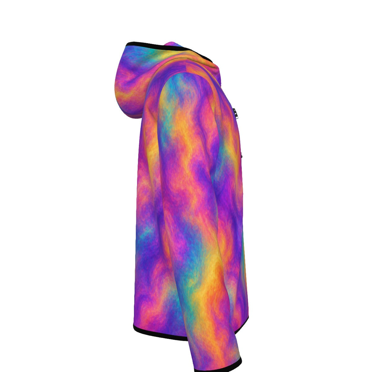 Men's Stylish Hoodie with Thumb Hole Design - view 3
