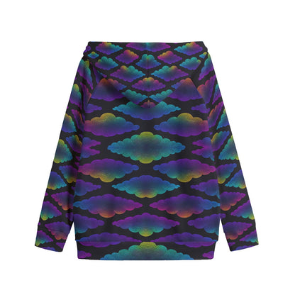 Unisex Kid's Zip Up Raglan Sleeve Hoodie | 310GSM Cotton