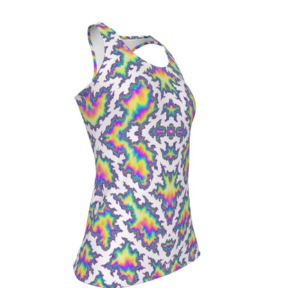 Women's Racer Vest | 190GSM Cotton