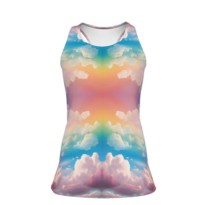 Women's Racer Vest | 190GSM Cotton