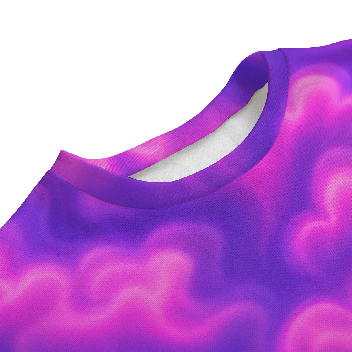 Unisex Drop-shoulder Knitted Fleece Sweater - view 3