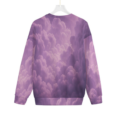 Unisex Drop-shoulder Knitted Fleece Sweater - view 2
