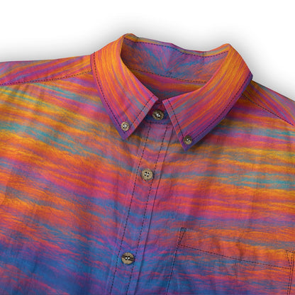 Men's Casual Lapel Long Sleeve Shirt|125GSM Cotton
