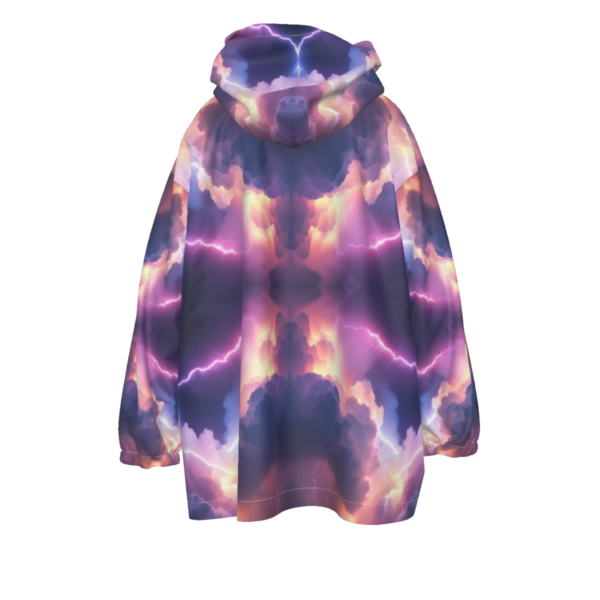 Unisex Kid's Sherpa Fleece Hoodie Blanket