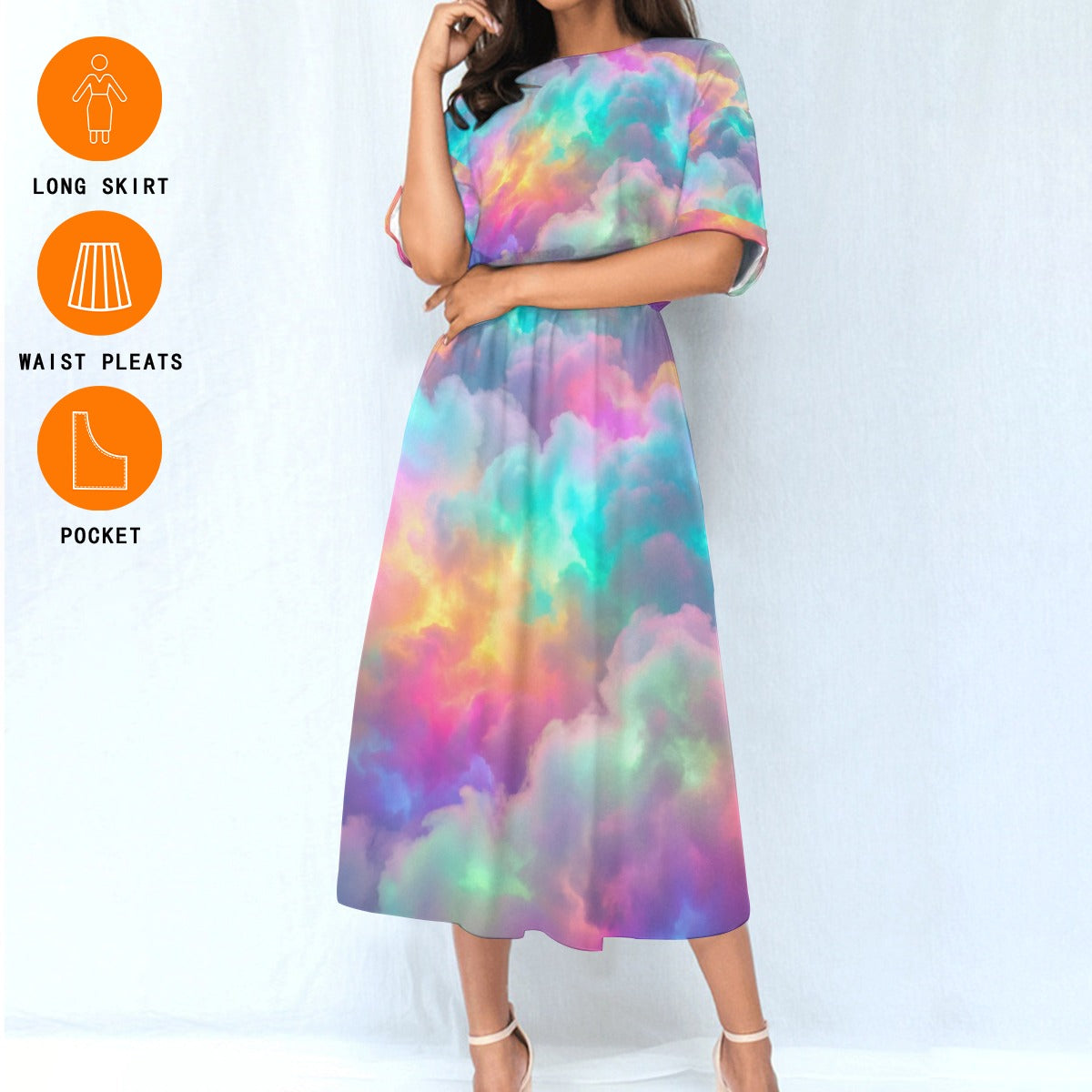 Women's Elastic Waist Dress