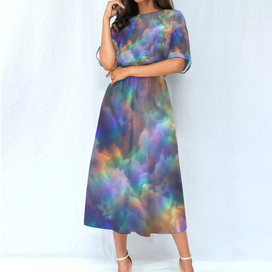 Women's Elastic Waist Dress