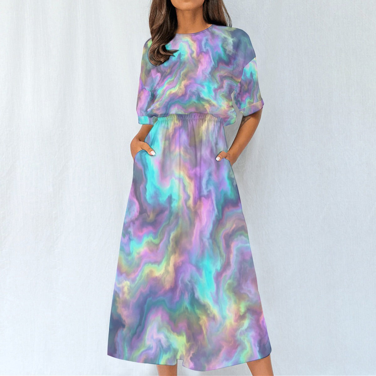 Women's Elastic Waist Dress