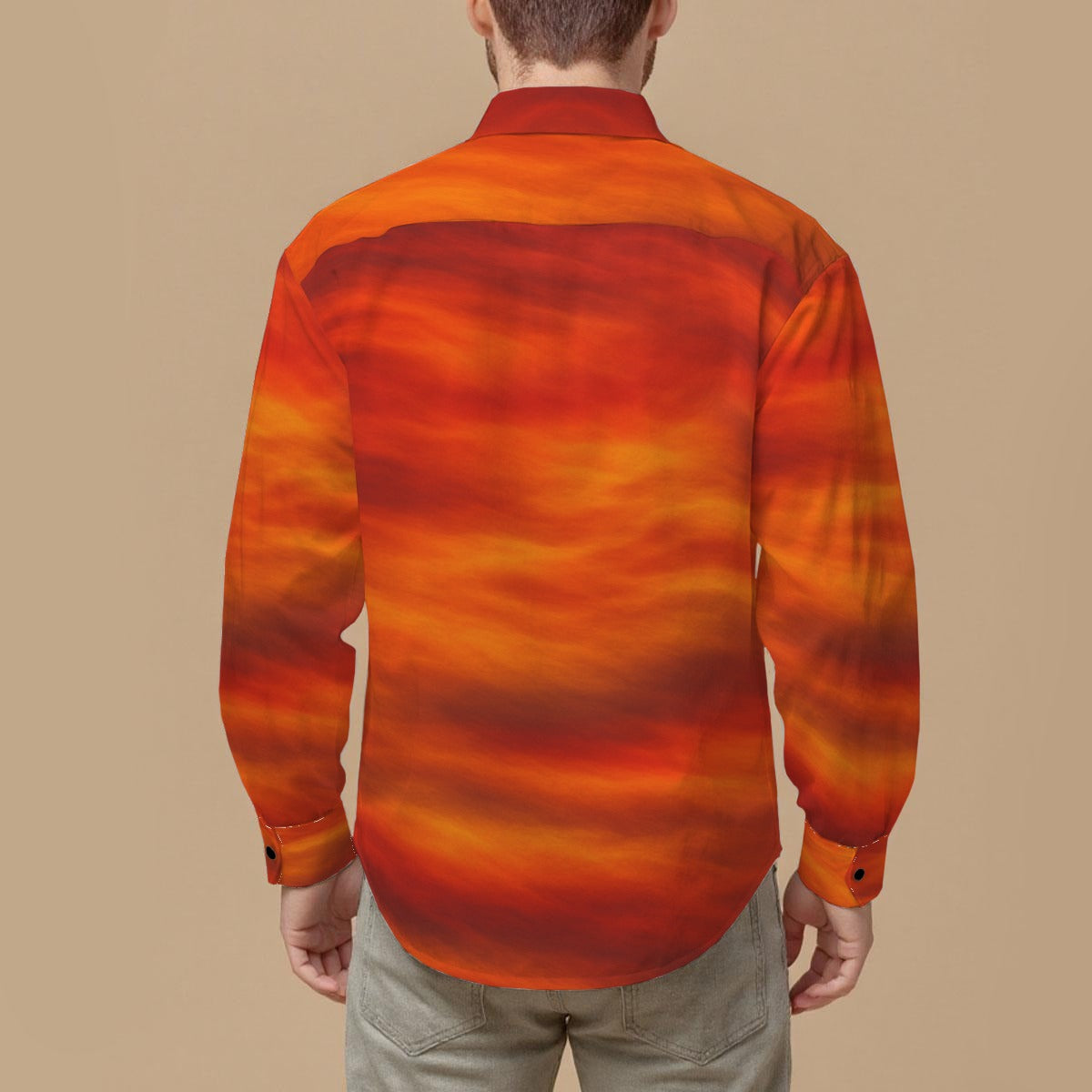 Men's Slim Fit Long Sleeve Shirt