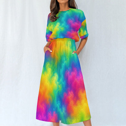 Women's Elastic Waist Dress