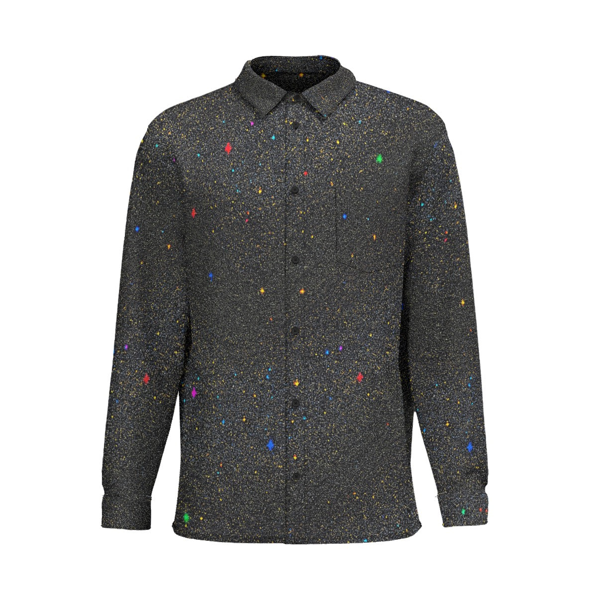 Men's Business Long Sleeve Pocket Shirt|115GSM Cotton poplin