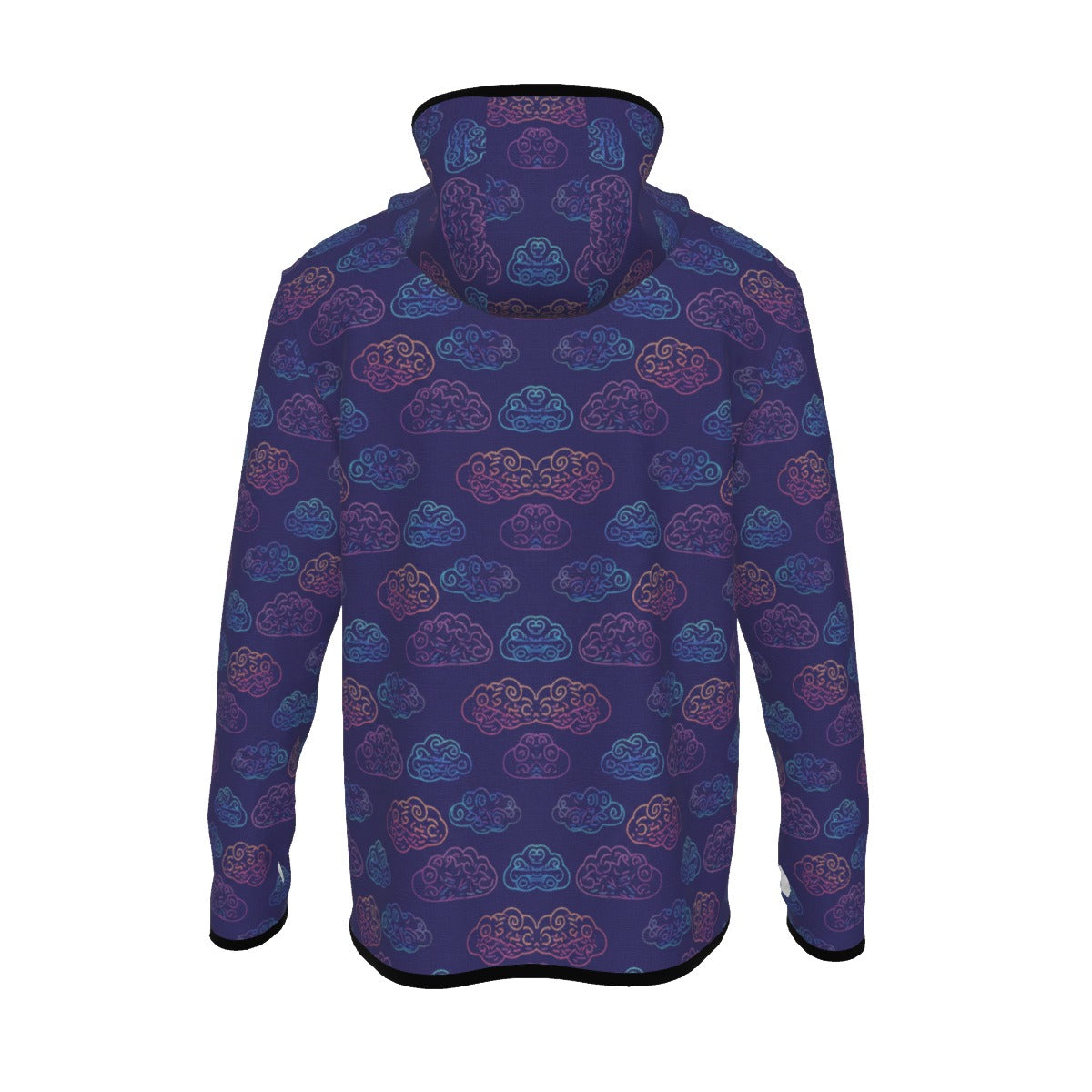 Men's Stylish Hoodie with Thumb Hole Design - view 2