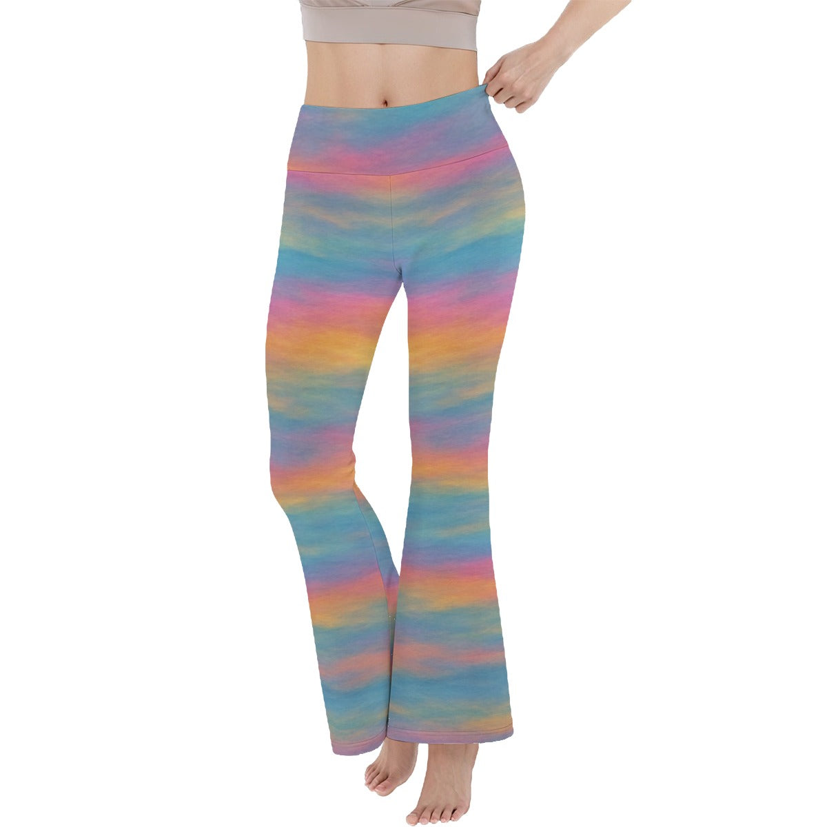 Women's Reversible High-Waisted Yoga Pants