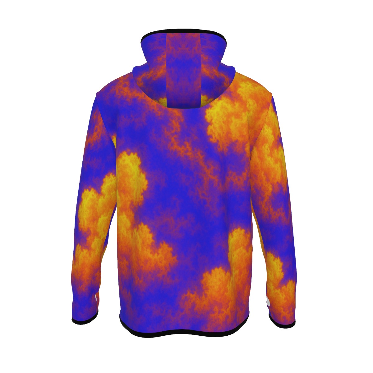 Men's Stylish Hoodie with Thumb Hole Design - view 2