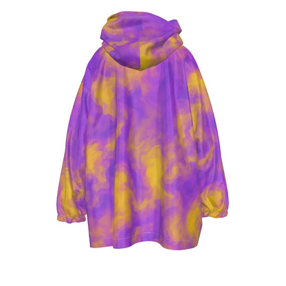 Unisex Kid's Sherpa Fleece Hoodie Blanket