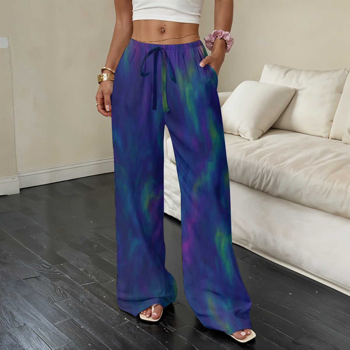 Unisex Women’s Straight-Leg Casual Pants