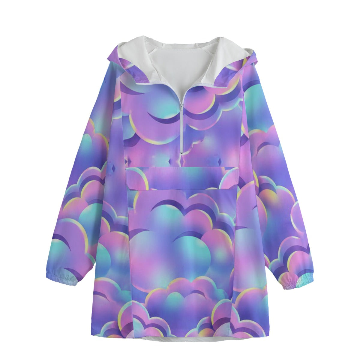 Unisex Windbreaker Long Jacket