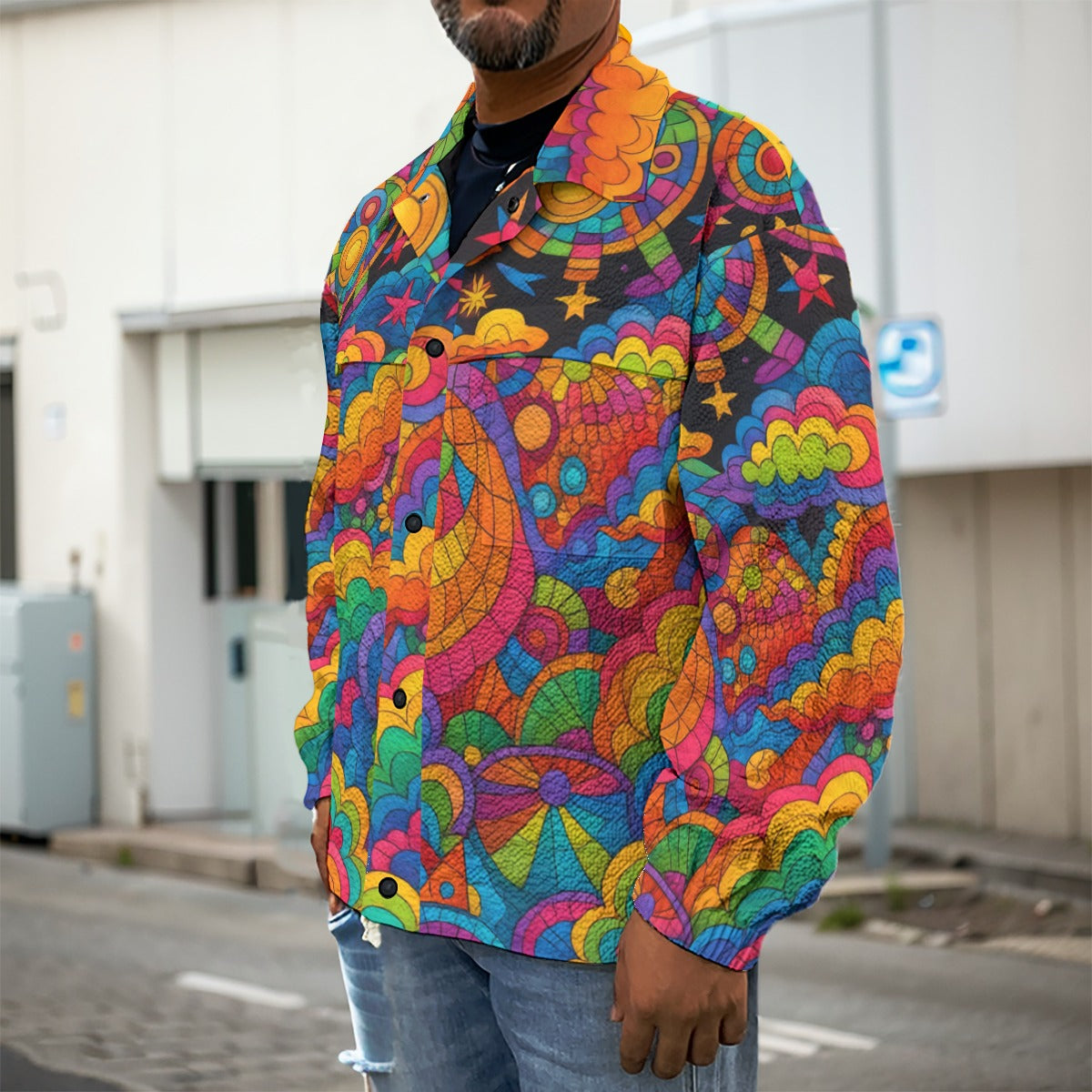 Men's Casual Lapel Jacket