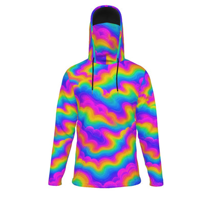 Men's Pullover Hoodie With Mask - view 1