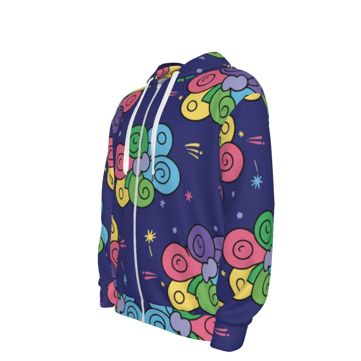 Unisex Zip Hooded Sweatshirt