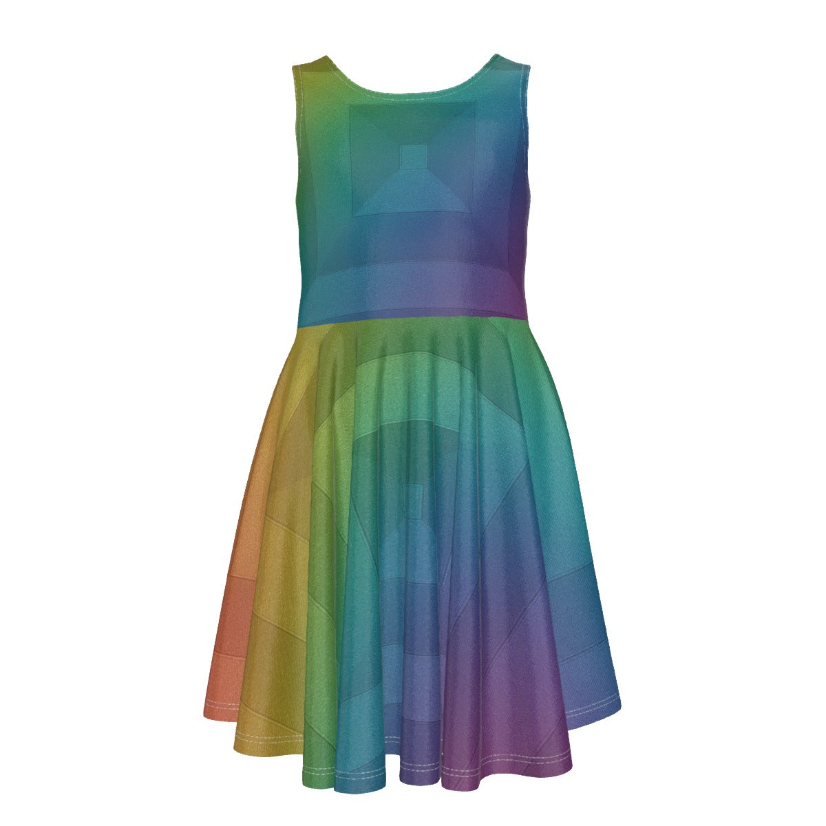 Unisex Kid's Sleeveless Vest Dress