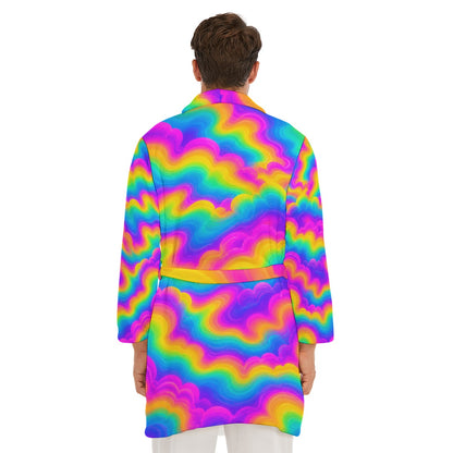 Men's Borg Fleece Robe