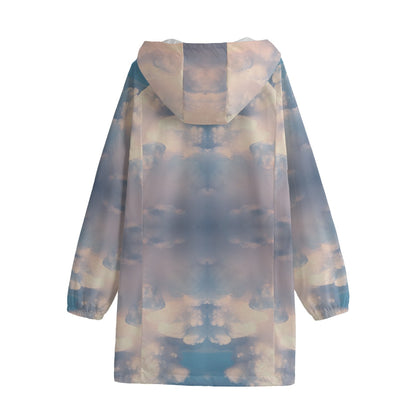 Unisex Windbreaker Long Jacket