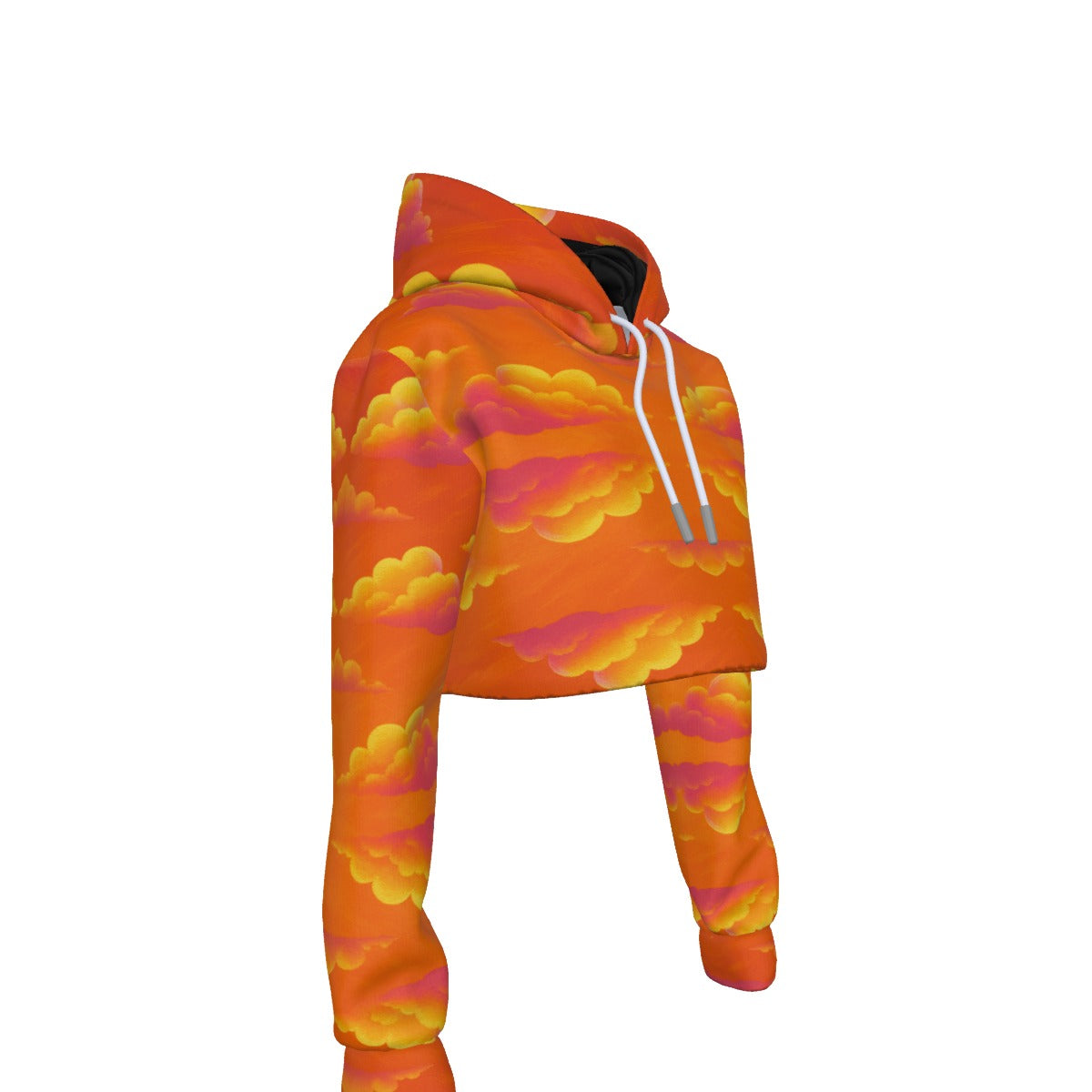 Women's Crop Top Hoodie