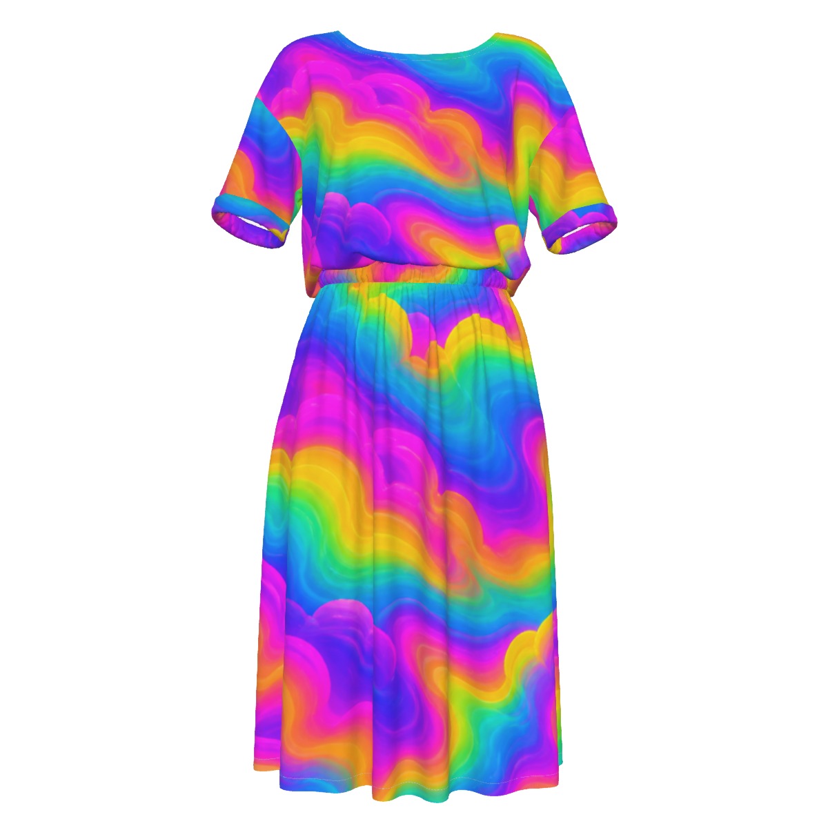 Women's Elastic Waist Dress