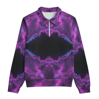 Unisex Lapel Sweatshirt | 310GSM Cotton