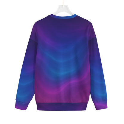 Unisex Drop-shoulder Knitted Fleece Sweater - view 2