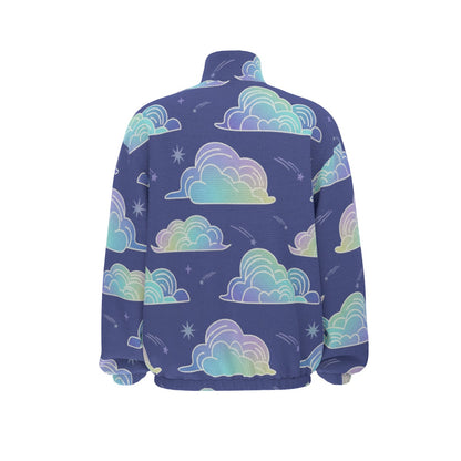 Unisex Turtleneck Zippered Sweatshirt