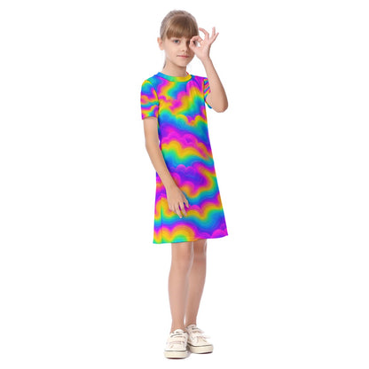Kid's Short Sleeve Dress