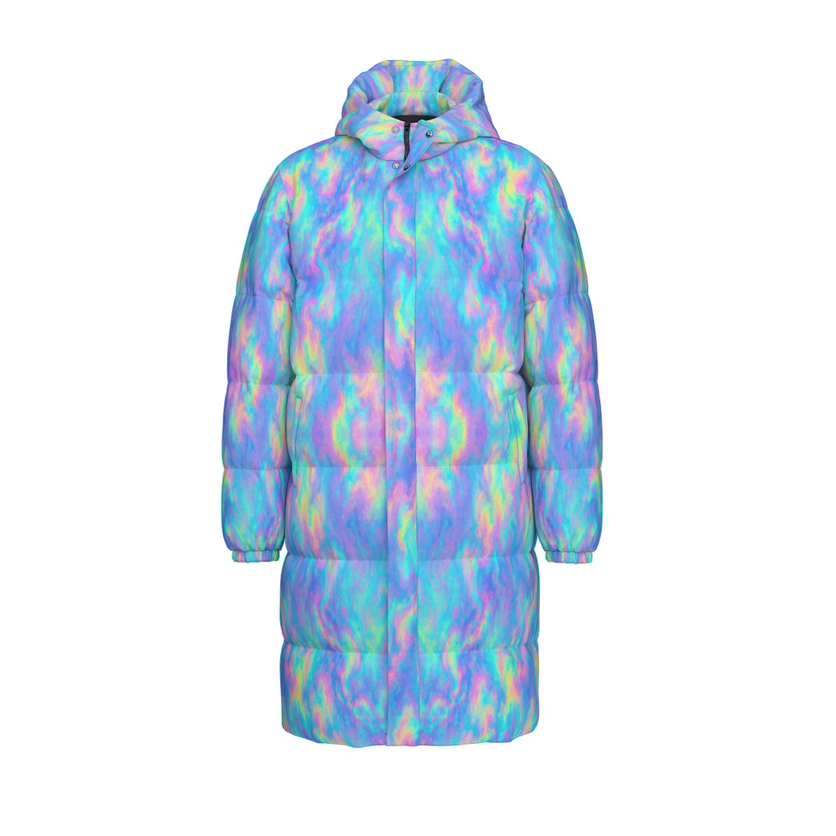 Unisex Long Down Jacket