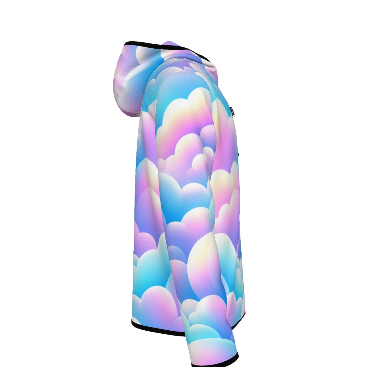 Men's Stylish Hoodie with Thumb Hole Design - view 3