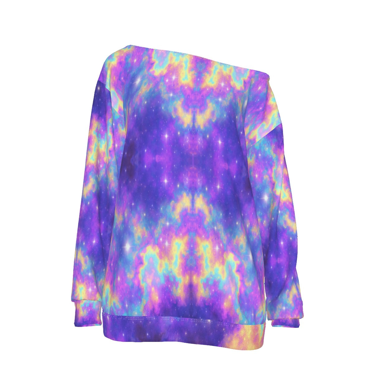 Women's Off-Shoulder Sweatshirt